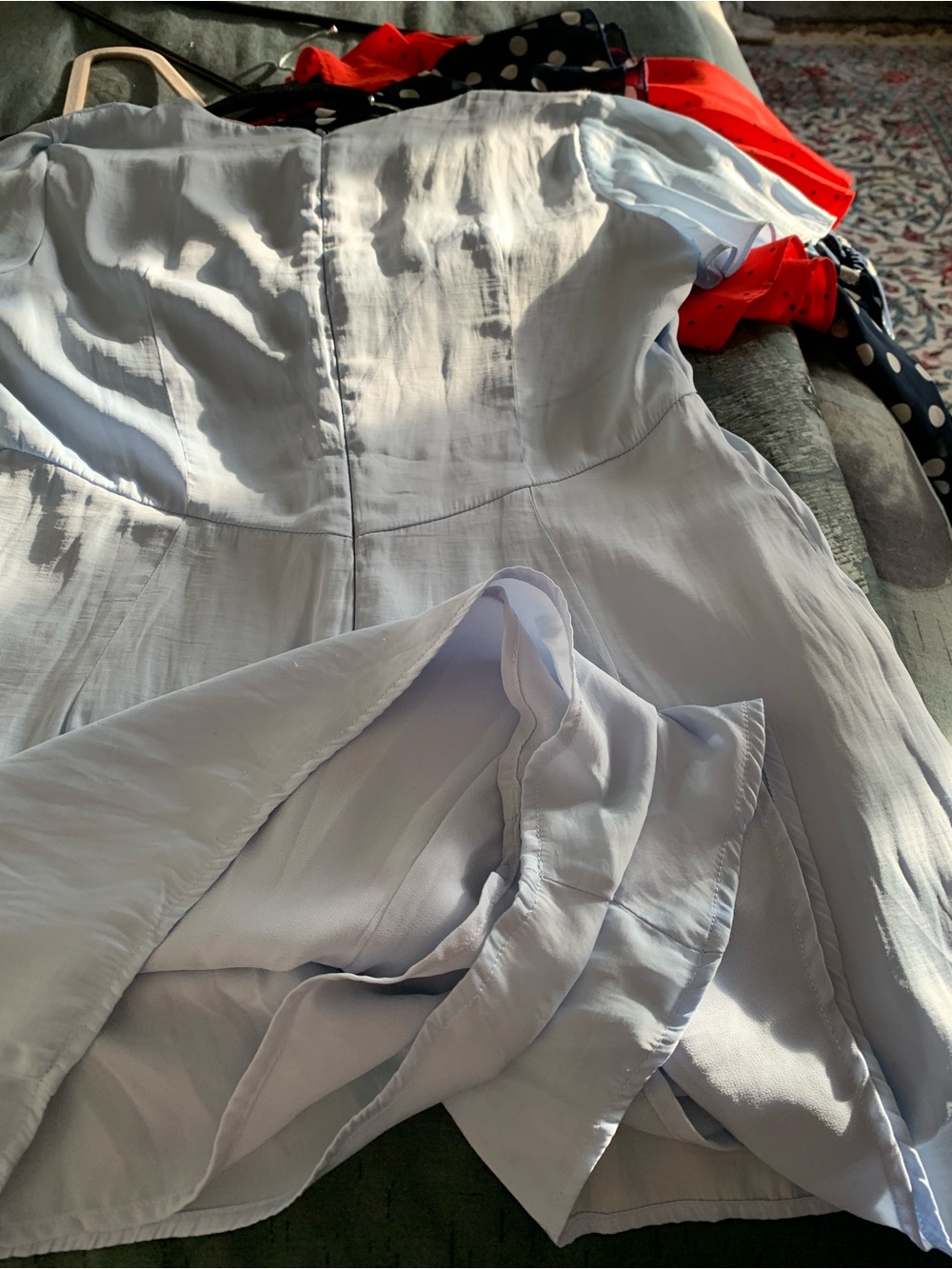 Kimchi Blue Light Blue Midi Dress